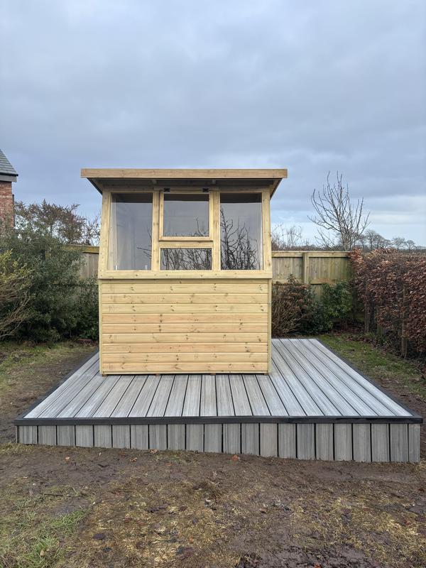 Garden Shed Installation